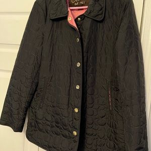Coach Quilted jacket  (size Medium) Reduce
